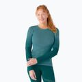 Bluza termoaktywna damska Smartwool Intraknit Thermal Merino Baselayer Pattern Crew cascade