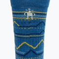 Skarpety Smartwool Hike Light Cushion Mountain Pattern Crew laguna blue 3