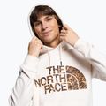 Bluza męska The North Face Standard Hoodie gardenia white/coal brown water distortion print 3