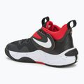 Buty do koszykówki dziecięce Nike Team Hustle D11 black/ white/ university red 3