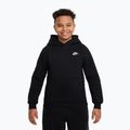 Bluza dziecięca Nike Sportswear Club Fleece black/white 9