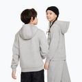 Bluza dziecięca Nike Sportswear Club Fleece dark grey heather/white 7