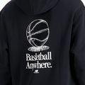 Bluza męska New Balance Hoops Fleece Hoodie black 3
