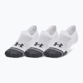 Skarpety Under Armour Performance Tech Ultra Low 3 pary white/white/jet gray