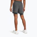 Spodenki do biegania męskie Under Armour Launch 5" 2in1 castlerock/ castlerock/reflective 3