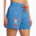 Spodenki treningowe damskie Under Armour Project Rock Underground Terry viral blue/phoenix/white 4