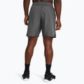 Spodenki treningowe męskie Under Armour Woven Wordmark castlerock/white 3