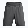 Spodenki treningowe męskie Under Armour Woven Wordmark castlerock/white 5