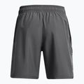 Spodenki treningowe męskie Under Armour Woven Wordmark castlerock/white 6