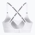 Biustonosz treningowy Under Armour Infinity High 2.0 white/black 4