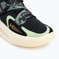 Buty do koszykówki Under Armour Flow Futr X 4 Camo black/retro green/metallic gold 7