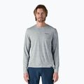 Longsleeve męski Patagonia Cap Cool Daily Graphic Shirt-Waters boardshort logo abalone blue/feather grey