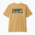 Koszulka męska Patagonia Boardshort Logo Pocket Responsibili beeswax tan 2