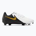 Buty piłkarskie Nike Phantom GX II Academy FG/MG white/metallic gold coin/black 2