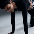 Top treningowy longsleeve damski Nike Pro 365 Dri-Fit black/white 10