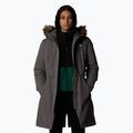 Płaszcz puchowy damski The North Face Zaneck Parka smoked pearl 4
