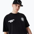 Koszulka męska New Era NBA Large Graphic BP OS Tee Brooklyn Nets black 3