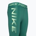 Legginsy treningowe damskie Nike Pro Dri-FIT Mid-Rise 7/8 Graphic bicoastal/vapour green/white 3
