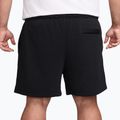Spodenki męskie Nike Club French Terry Flow black/black/white 3