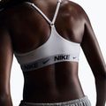 Biustonosz treningowy Nike Dri-Fit Indy Light Support white/black 3