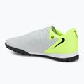 Buty piłkarskie męskie Nike Phantom GX 2 Academy TF metallic silver/volt/black 3