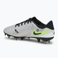 Buty piłkarskie męskie Nike Tiempo Legend 10 Academy SG-Pro silver/volt/black 3