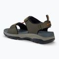 Sandały męskie SKECHERS Tresmen Ryer olive/black/orange 3