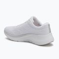 Buty damskie SKECHERS Arch Fit 2.0 Glow The Distance white/silver 3