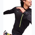 Longsleeve do biegania męska HOKA BaseZip LS black 4