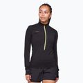Longsleeve do biegania damski HOKA BaseZip Long Sleeve black