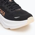 Buty do biegania damskie HOKA Bondi 9 black/rose gold 7