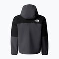 Kurtka przeciwdeszczowa dziecięca The North Face Teen Hike Packable Shell tnf black/asphalt grey 5