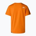 Koszulka męska The North Face Easy digital orange/tnf white 2