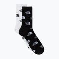 Skarpety The North Face Everyday Crew Logo 2 pary tnf black/tnf white