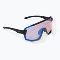 Okulary przeciwsłoneczne Smith Wildcat matte black/chromapop low light rose blue mirror/clear