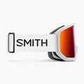 Gogle narciarskie Smith Transfer white/red sol-x mirror 8