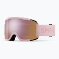 Gogle narciarskie  Smith Squad carnation/chrp everyday rose gold mirror/clear 6