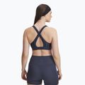 Biustonosz treningowy Under Armour Crossback Mid Print downpour gray/midnight navy/midnight navy 2