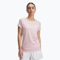 Koszulka treningowa damska Under Armour Heat Gear Armour prime pink/white