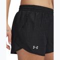 Spodenki do biegania damskie Under Armour Fly By 3" Novelty black/reflective 4