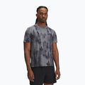 Koszulka do biegania męska Under Armour Launch Elite Print titan gray/reflective