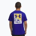 Koszulka do biegania męska Under Armour Trail Run Graphic Tee royal/reflective 2