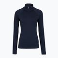 Bluza termoaktywna damska Smartwool Classic Thermal Merino Base Layer 1/4 Zip Boxed deep navy