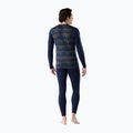 Bluza termoaktywna męska Smartwool Merino 250 Baselayer Crew Boxed deep navy geo peaks 2