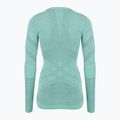 Bluza termoaktywna damska Smartwool Intraknit Thermal Merino Baselayer Crew pacific blue/nightfall blue 2