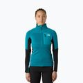 Bluza damska The North Face Polartec Powergrid Stormgap Hoodie anthracite grey/tnf black