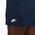 Spodenki męskie Nike Club French Terry Flow obsidian/obsidian/white 5
