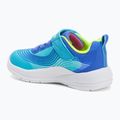 Buty dziecięce SKECHERS Microspec Advance turquoise 3
