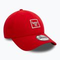 Czapka z daszkiem New Era Metallic Patch 9FORTY Chicago Bulls red