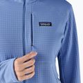 Kurtka softshell damska Patagonia R1 Hybrid Pullover Hoody abundant blue 9